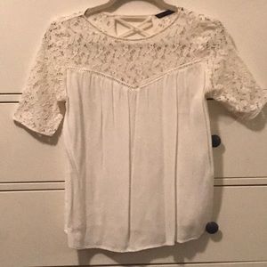 Zara Top with Lace
